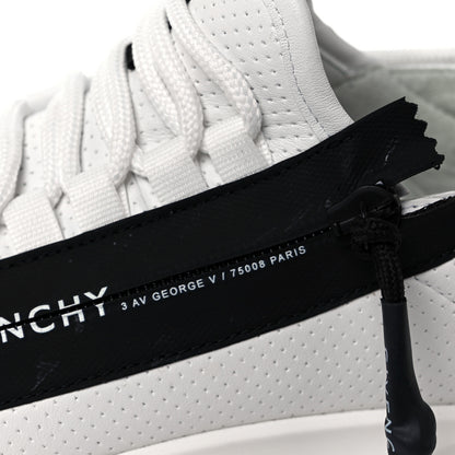 Givenchy Calfskin Spectre Low Runners Sneakers 37 White Black 10 of 12