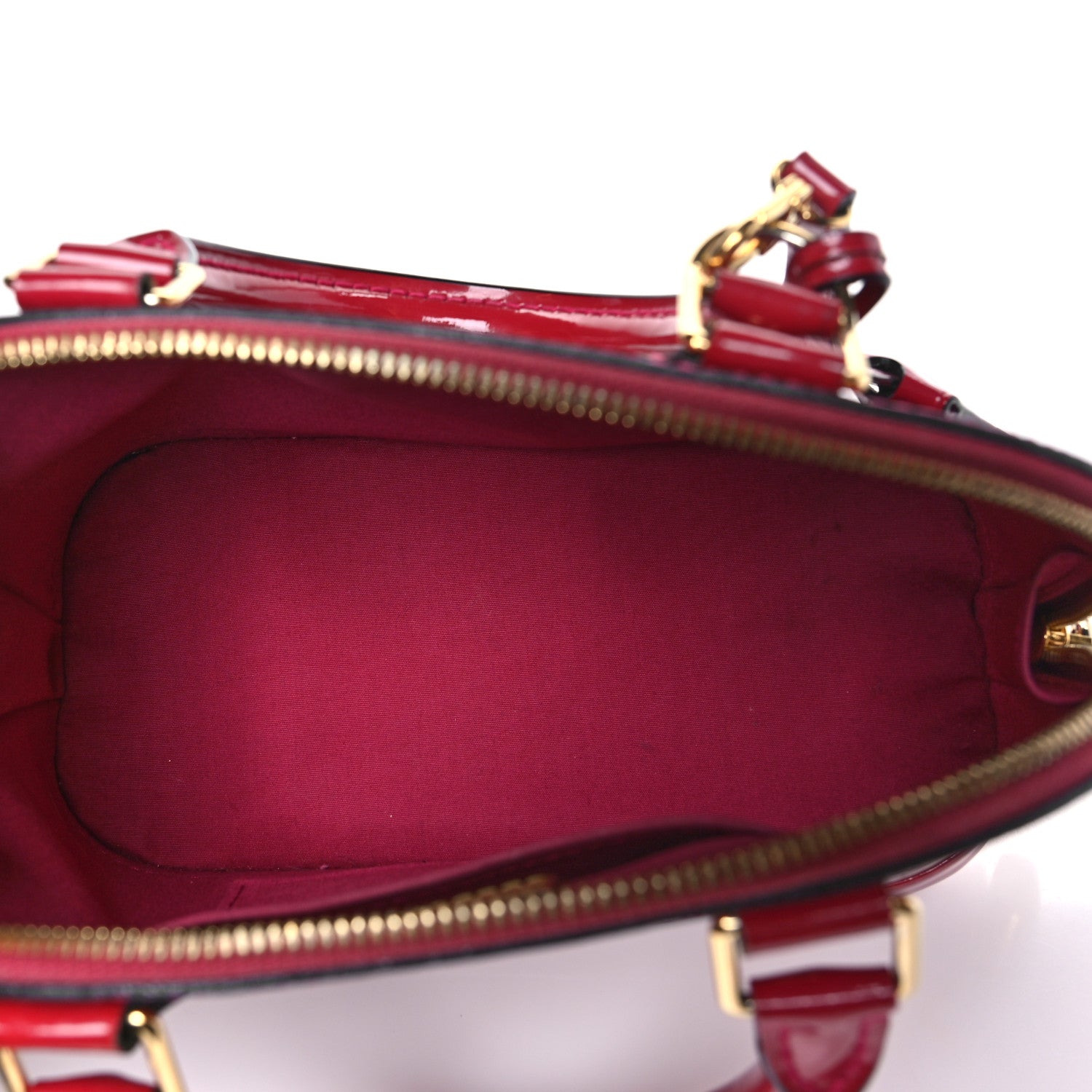 Louis Vuitton Vernis Alma BB Rose Indien 5 of 9
