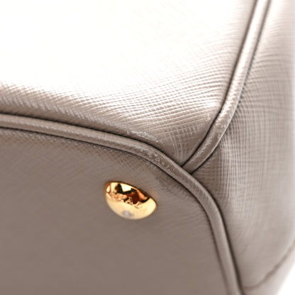 Prada Saffiano Small Galleria Double Zip Tote Argilla 11 of 12
