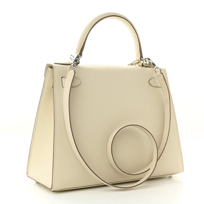 Hermes Epsom Kelly Sellier 28 Craie 3 of 11