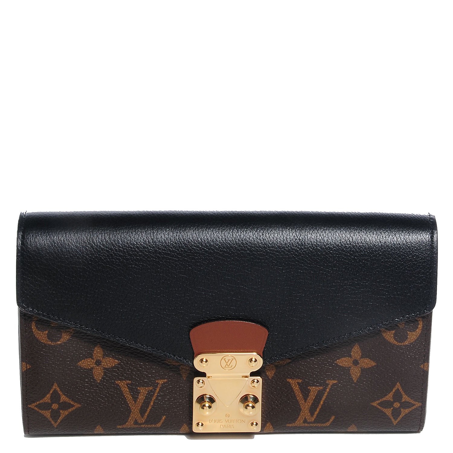 Louis Vuitton Monogram Pallas Wallet Black 1 of 8