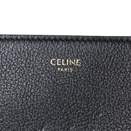 Celine Supple Calfskin Teen Victoire Black 7 of 10