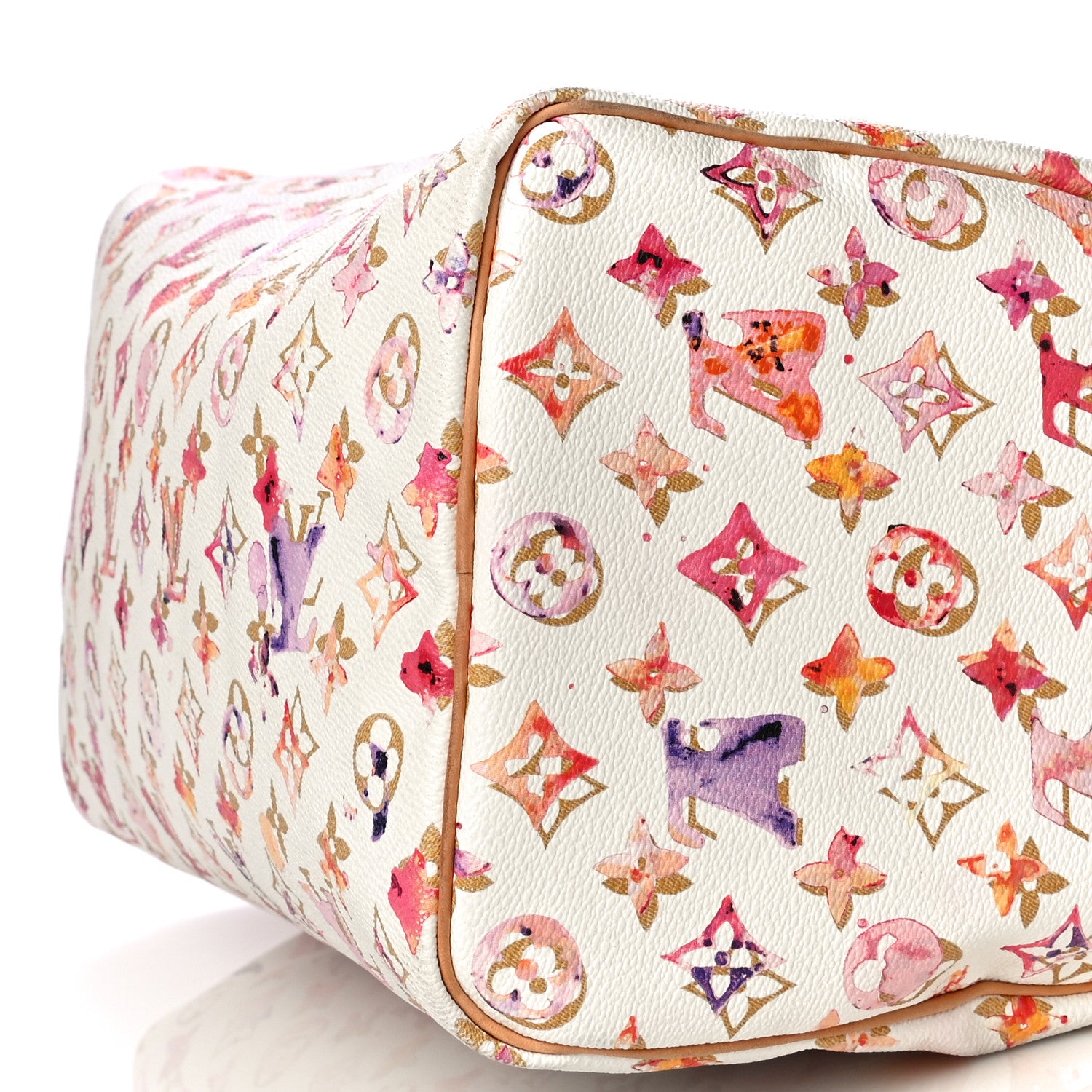 Louis Vuitton Watercolor Aquarelle Speedy 35 White 9 of 20