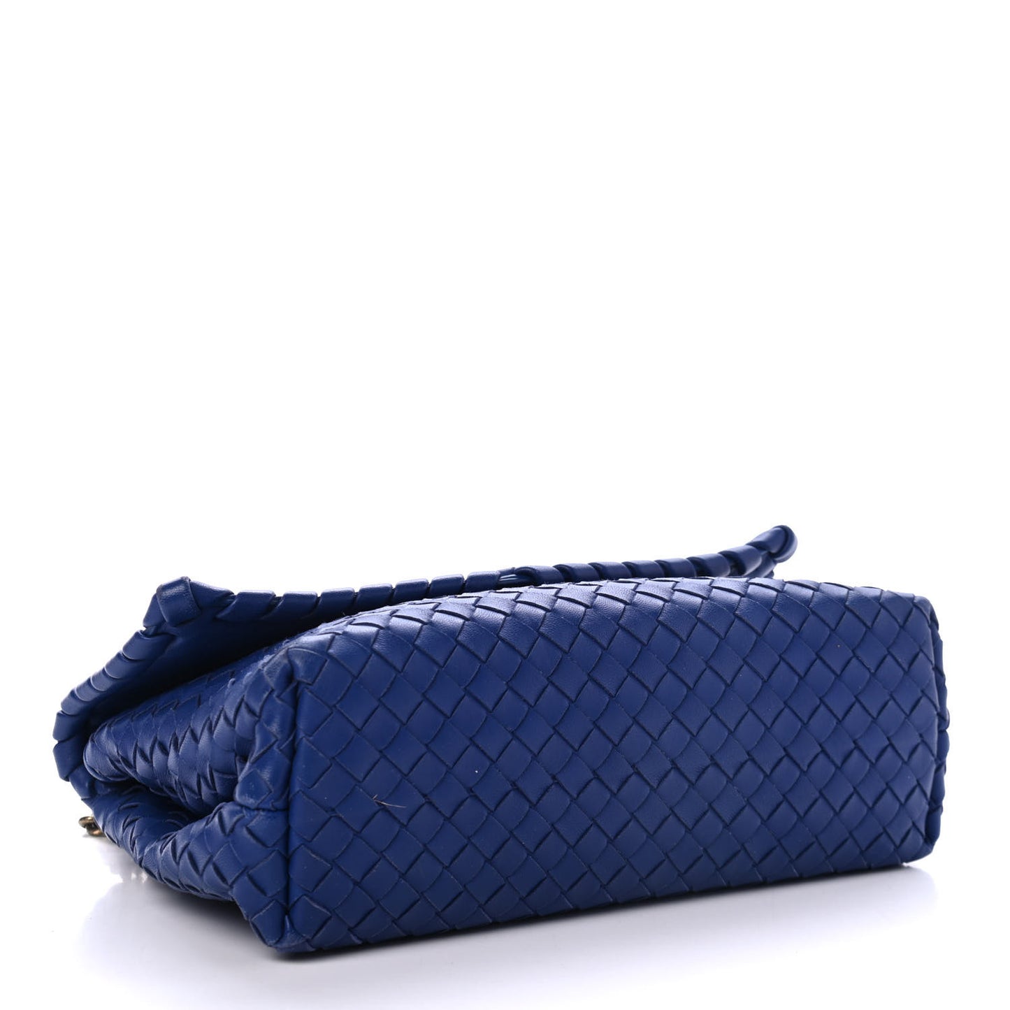 Nappa Intrecciato Medium Olimpia Bag Signal Blue