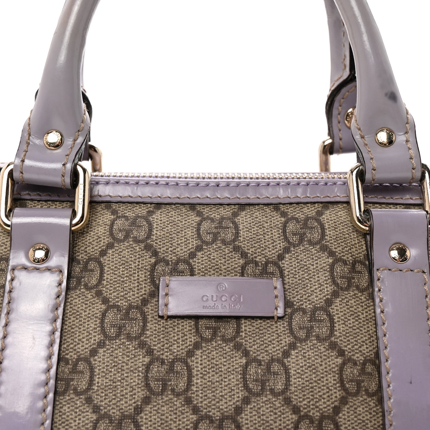 Gucci GG Plus Monogram Small Joy Boston Lilac 8 of 10
