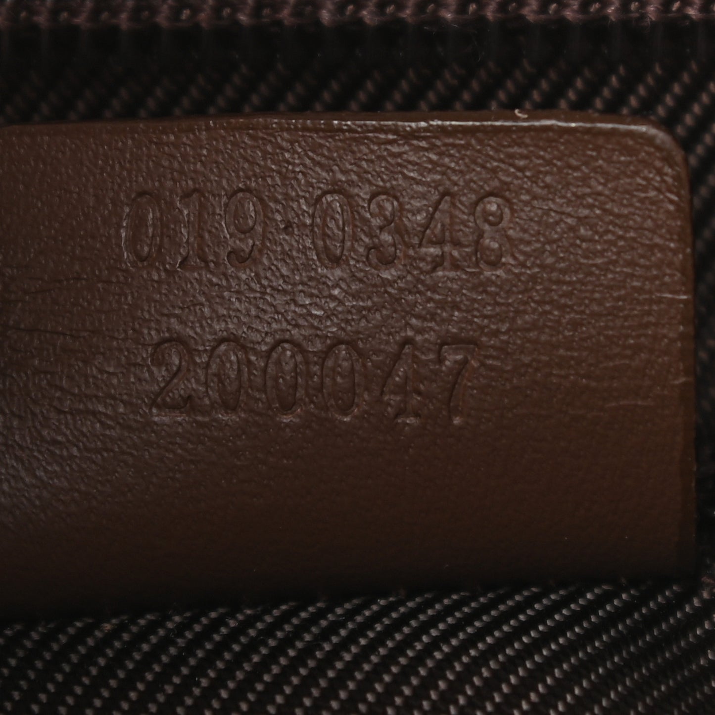 Monogram Messenger Crossbody Bag Dark Brown