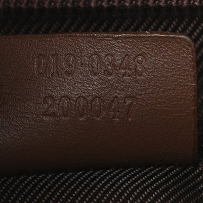 Gucci Monogram Messenger Crossbody Bag Dark Brown 6 of 9
