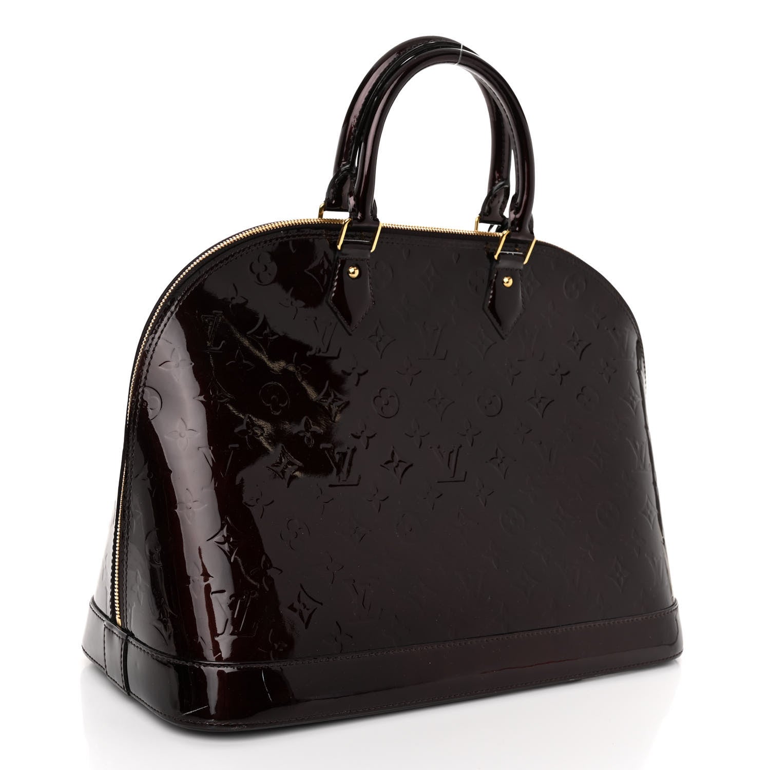 Louis Vuitton LOUIS VUITTON Vernis Alma GM Amarante 3 of 9