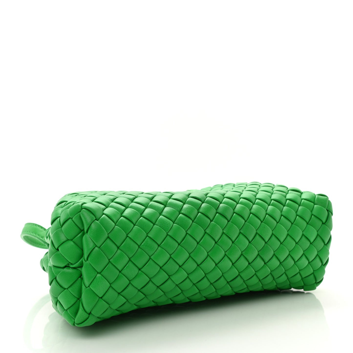 Nappa Intreccio Mini Padded Handle Bag Parakeet