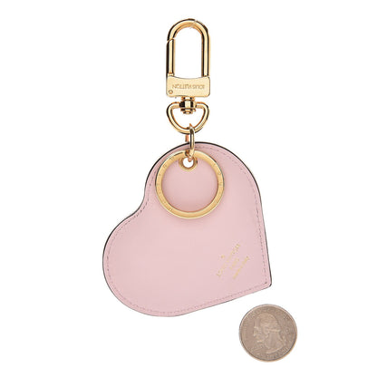 Louis Vuitton Vernis Degrade Heart Bag Charm Pink 2 of 4
