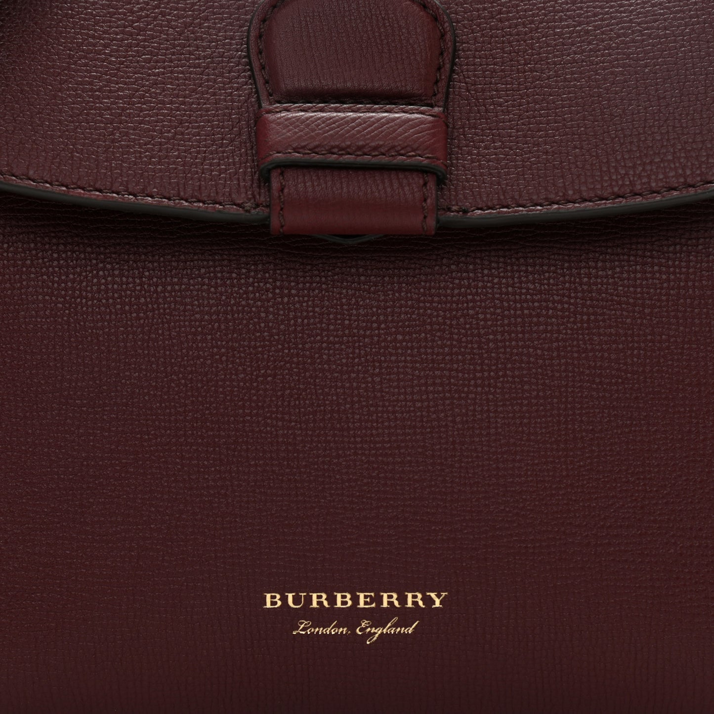 Derby Calfskin House Check Small Camberley Mahogany Red