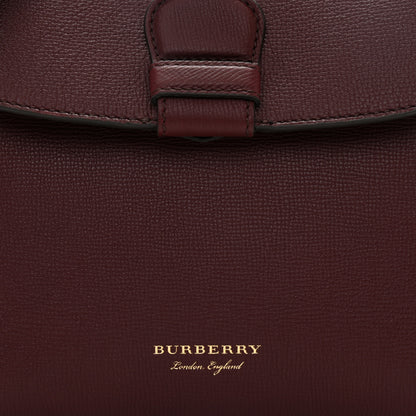 Burberry Derby Calfskin House Check Small Camberley Mahogany Red 8 of 10