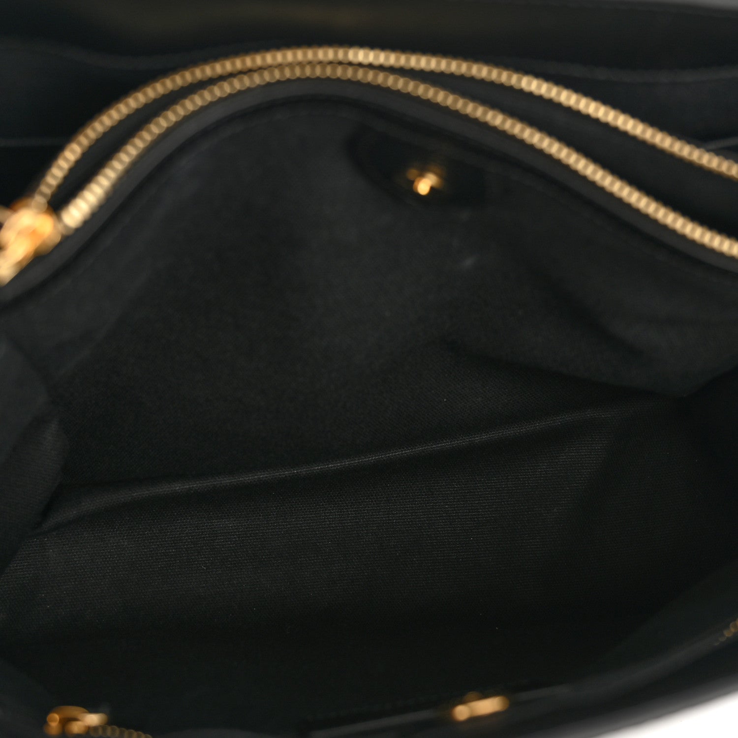 Burberry Grainy Calfskin House Check Medium Banner Tote Black 4 of 14