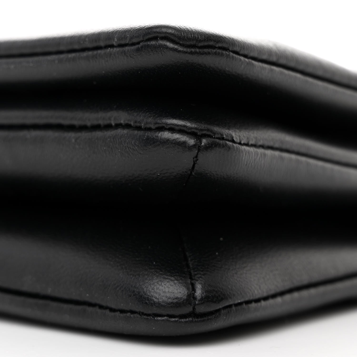 Louis Vuitton Lambskin Embossed Monogram Pochette Coussin Black 9 of 9