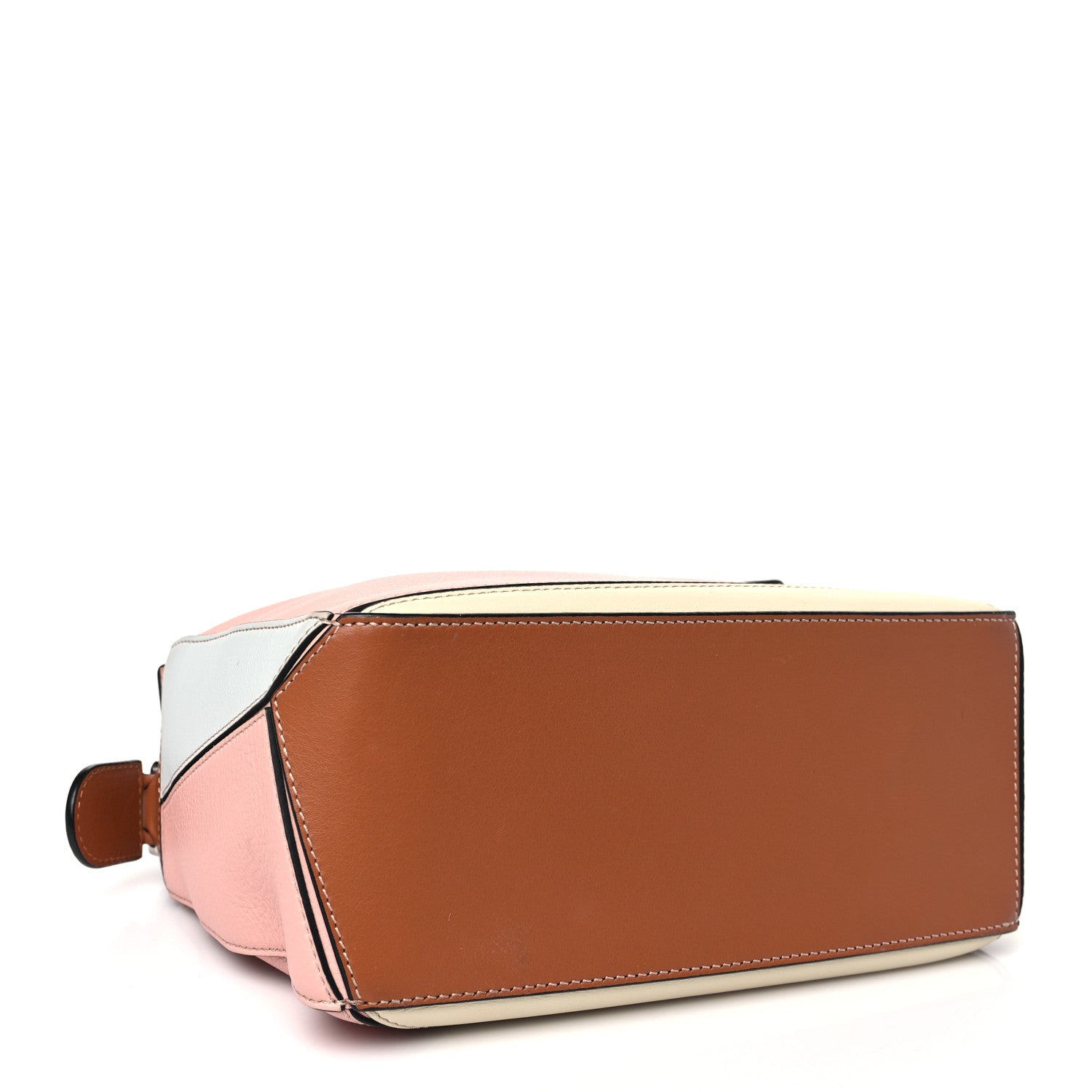 Loewe Calfskin Small Puzzle Bag Soft Pink Tan White 4 of 9