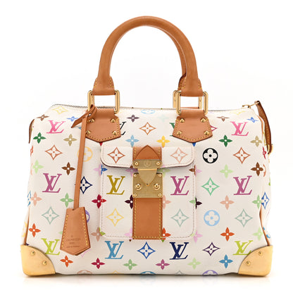 Louis Vuitton Monogram Multicolor Speedy 30 White 1 of 19