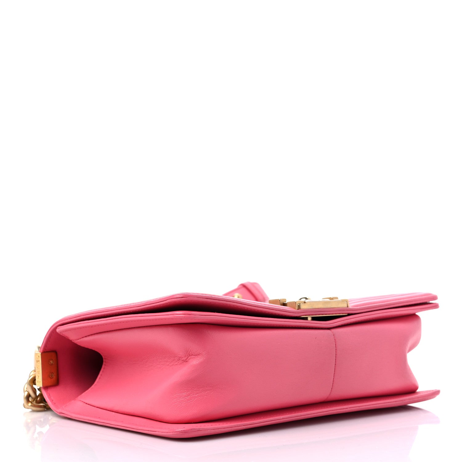 Chanel Lambskin Quilted Medium Boy Flap Pink 4 of 15
