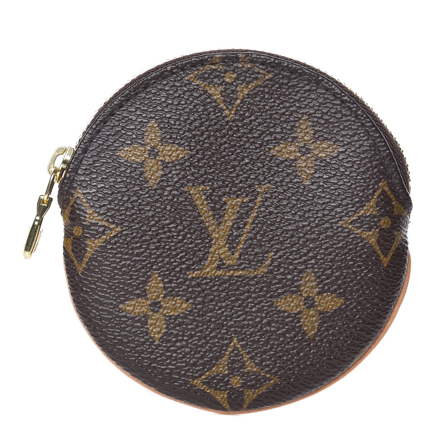 Monogram Round Coin Purse