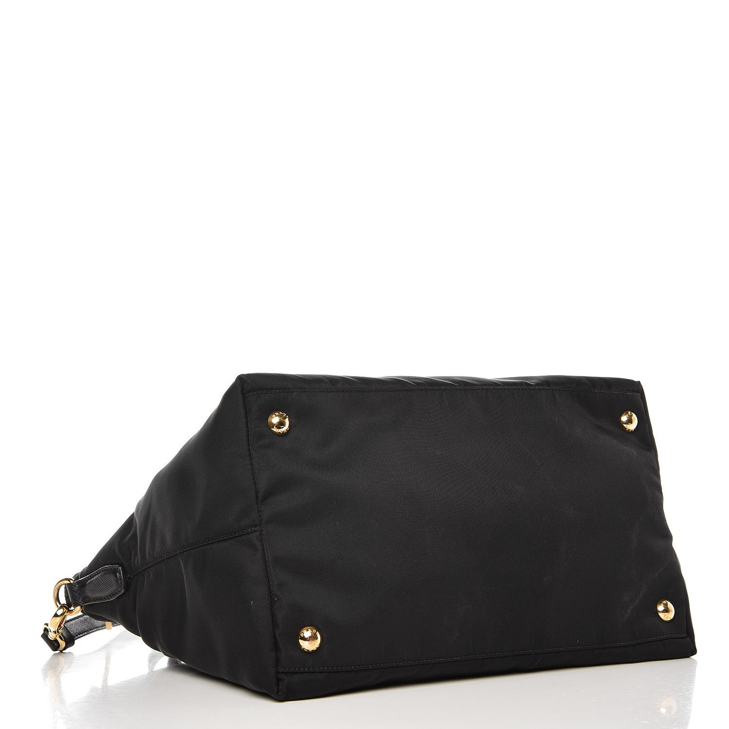 Saffiano Tessuto Nylon Tote Nero Black