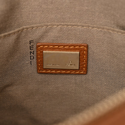 Fendi Zucchino Shoulder Bag Brown 6 of 11