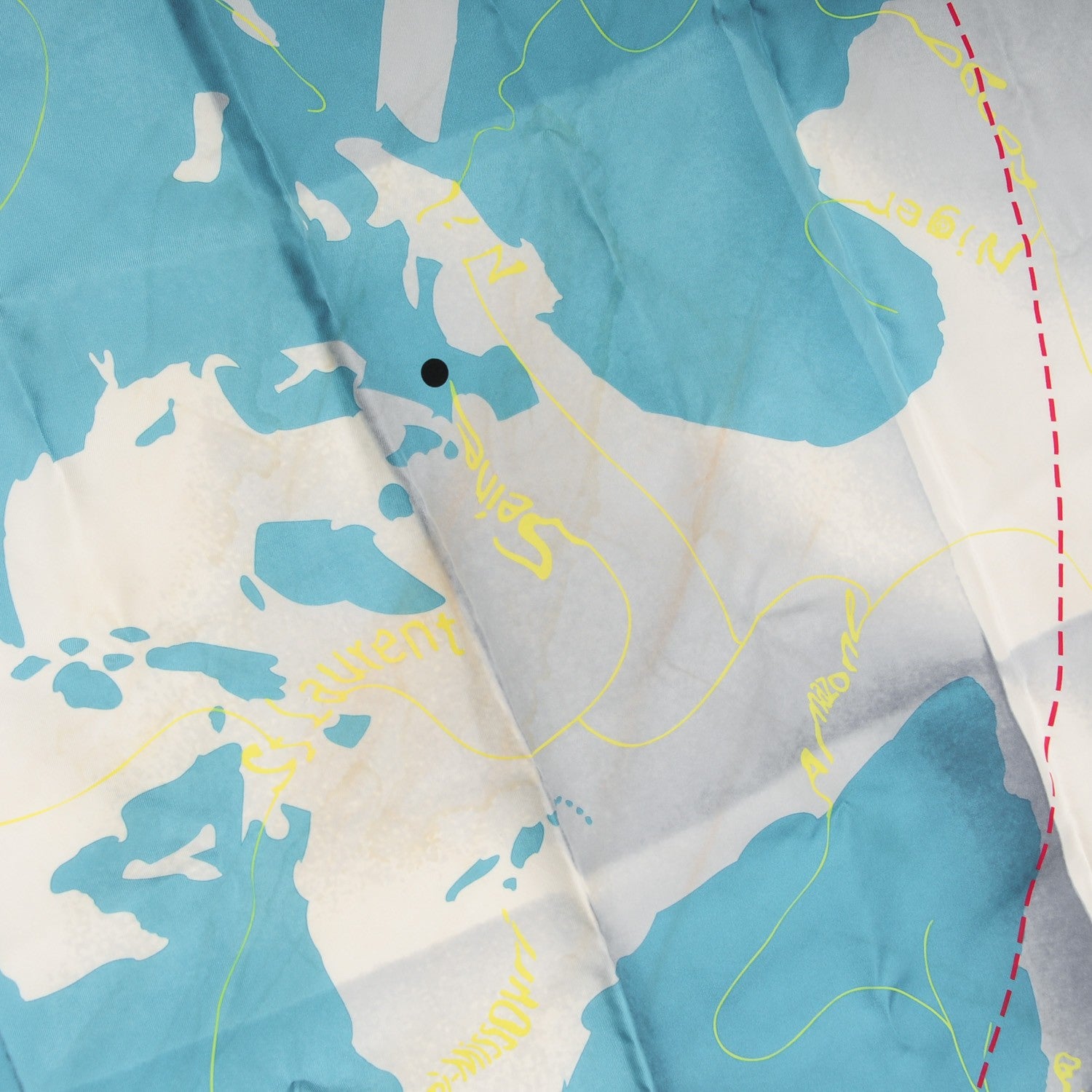 Hermes Silk Le Monde Est Une Fleuve Scarf 90 10 of 10
