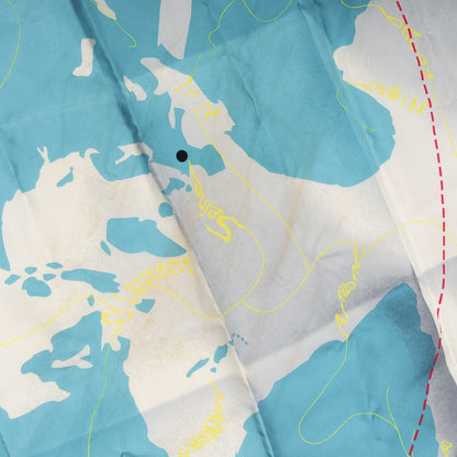 Hermes Silk Le Monde Est Une Fleuve Scarf 90 10 of 10