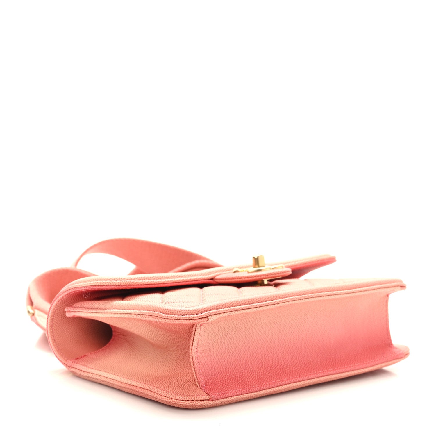 Chanel Caviar Quilted Small Sunset On The Sea Flap Coral 4 of 9