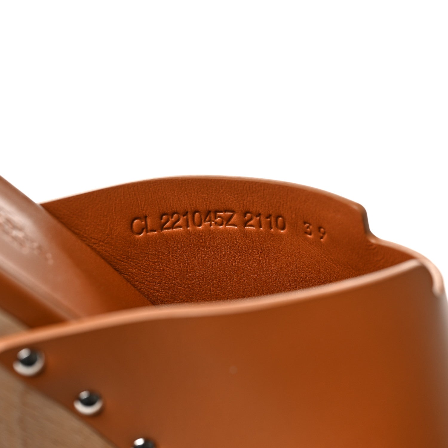 Hermes Calfskin Ellipse Mules 39 Marron Glaise 8 of 9