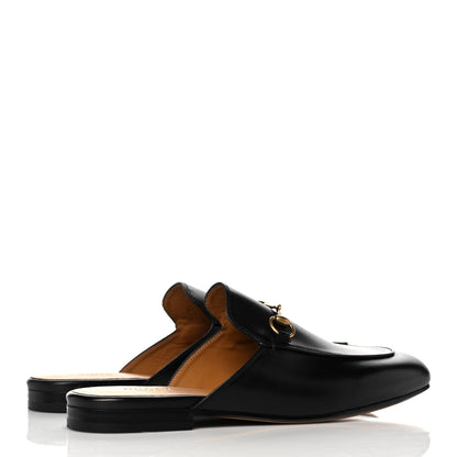 Gucci Calfskin Womens Princetown Slippers 40 Black 4 of 16