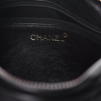 Chanel Lambskin Quilted CC Tassel Camera Case Black 6 of 8
