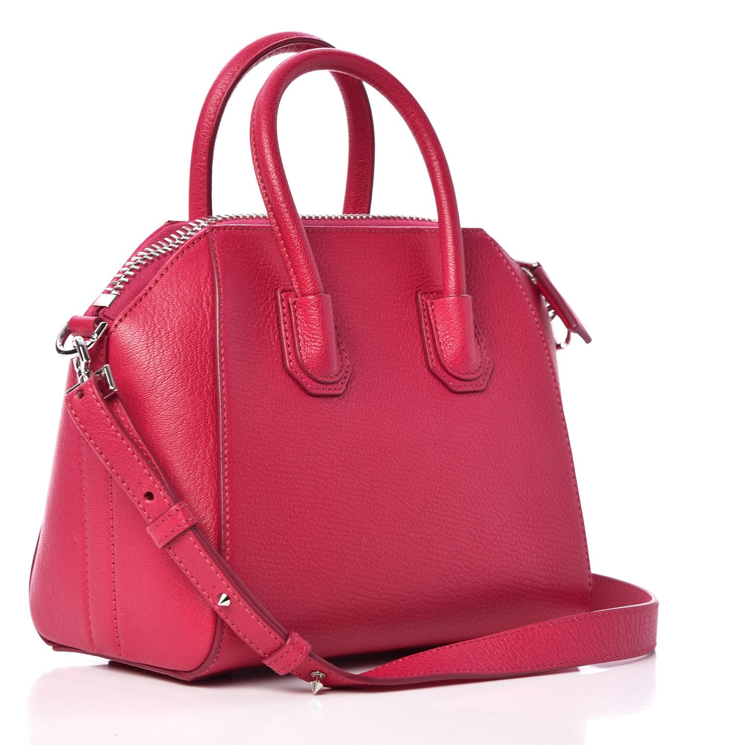 Givenchy Sugar Goatskin Mini Antigona Fushia 4 of 8