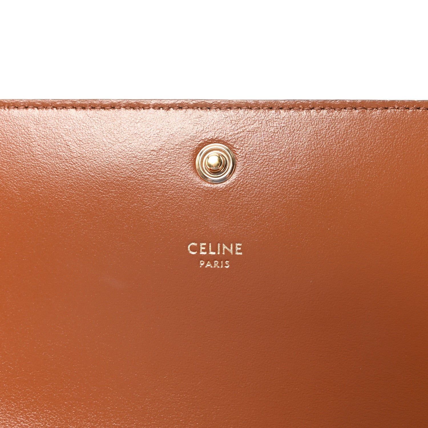 Celine Triomphe Canvas Multipochette Tan 5 of 10