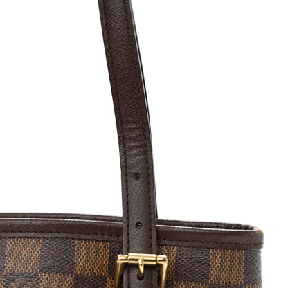 Louis Vuitton Damier Ebene Marais Bucket 23 9 of 9