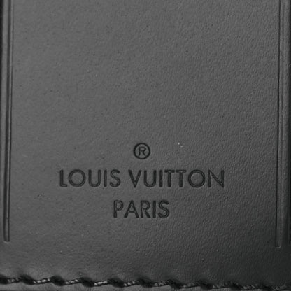 Louis Vuitton Calfskin Luggage Tag Black 5 of 6