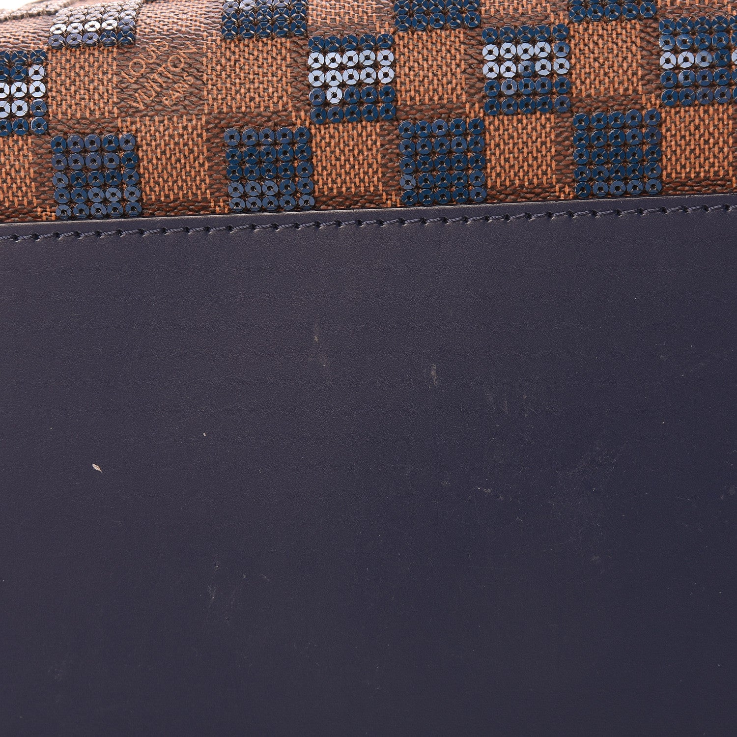 Louis Vuitton Damier Paillettes Speedy 30 Blue 13 of 14
