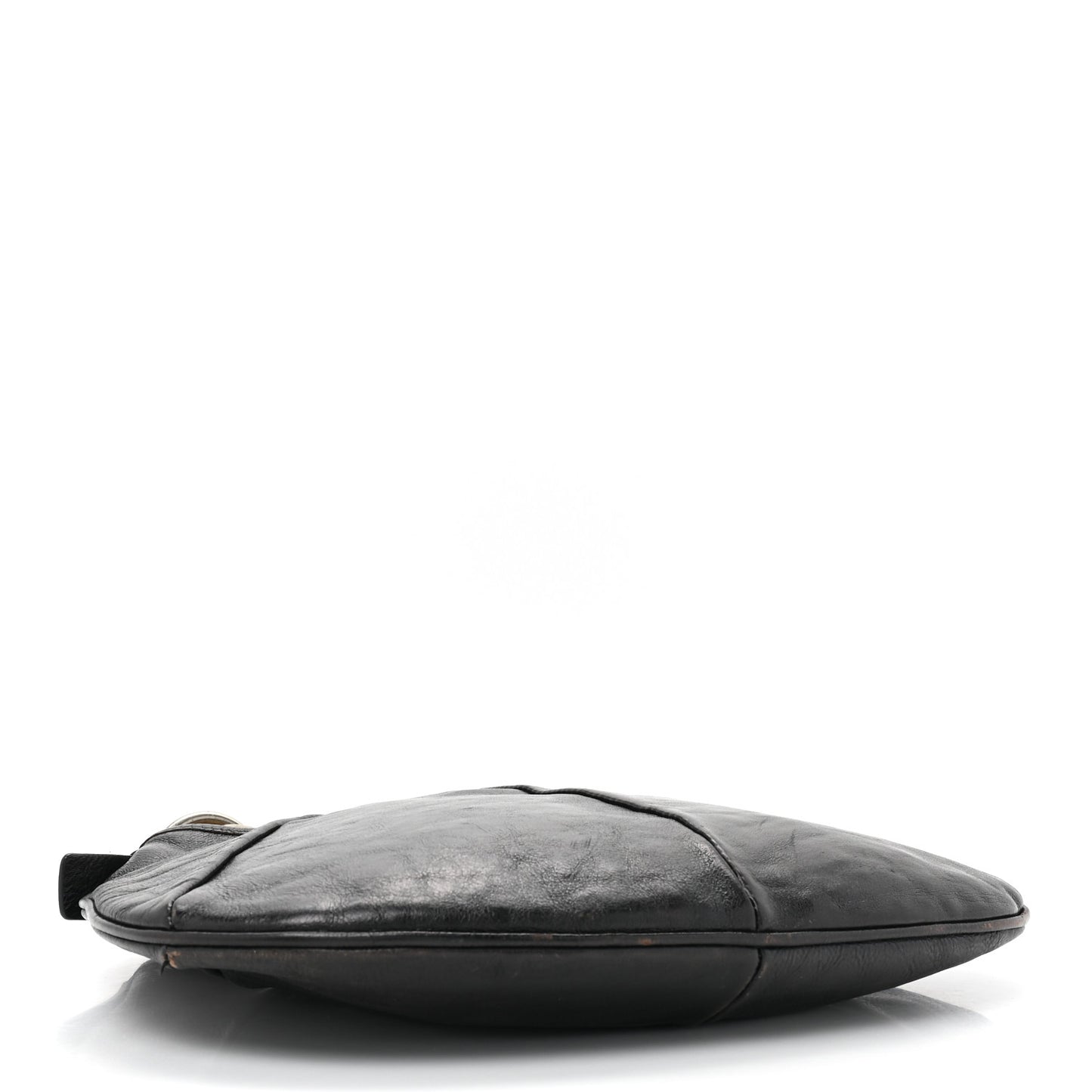 Buffalo Horn Medium Mombasa Hobo Black