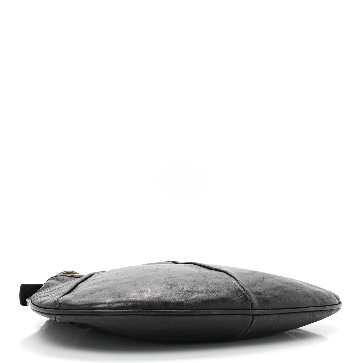 Saint Laurent Buffalo Horn Medium Mombasa Hobo Black 4 of 13