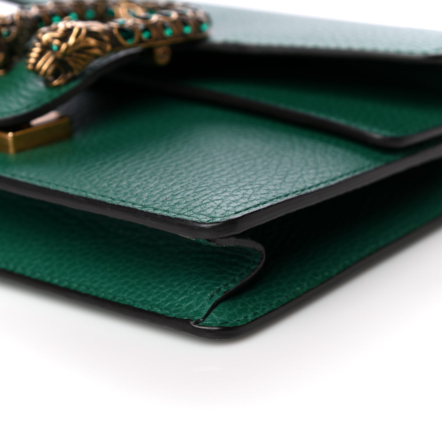 Calfskin Mini Dionysus Shoulder Bag Emerald