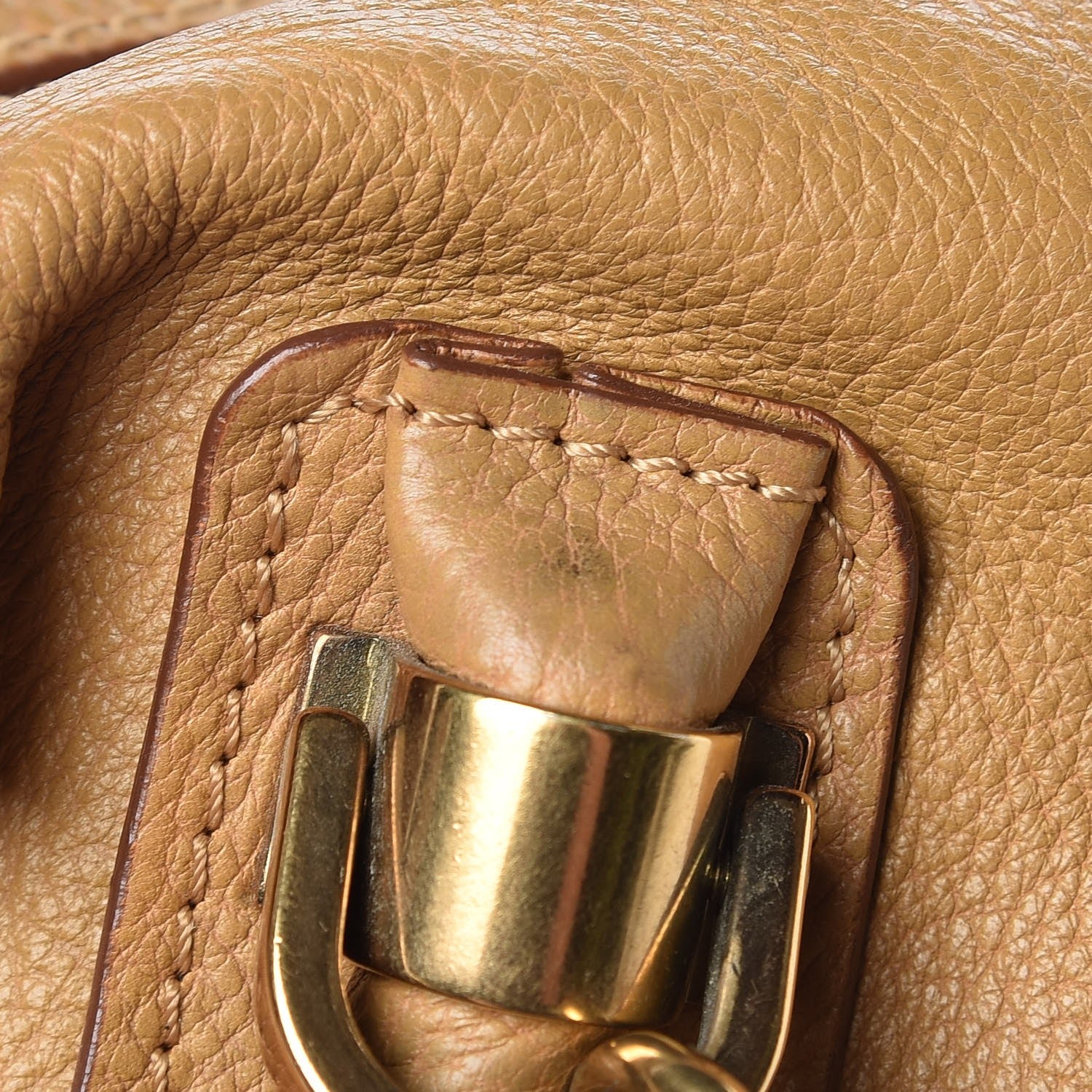 Chloe Calfskin Medium Paraty Chrome Yellow 9 of 18