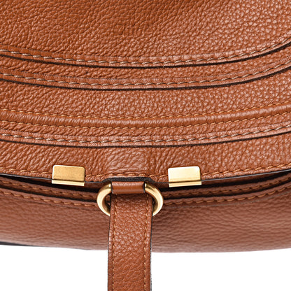 Chloe Calfskin Large Marcie Tote Tan 11 of 18
