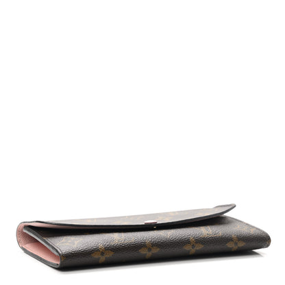 Louis Vuitton Monogram Emilie Wallet Rose Ballerine 4 of 7