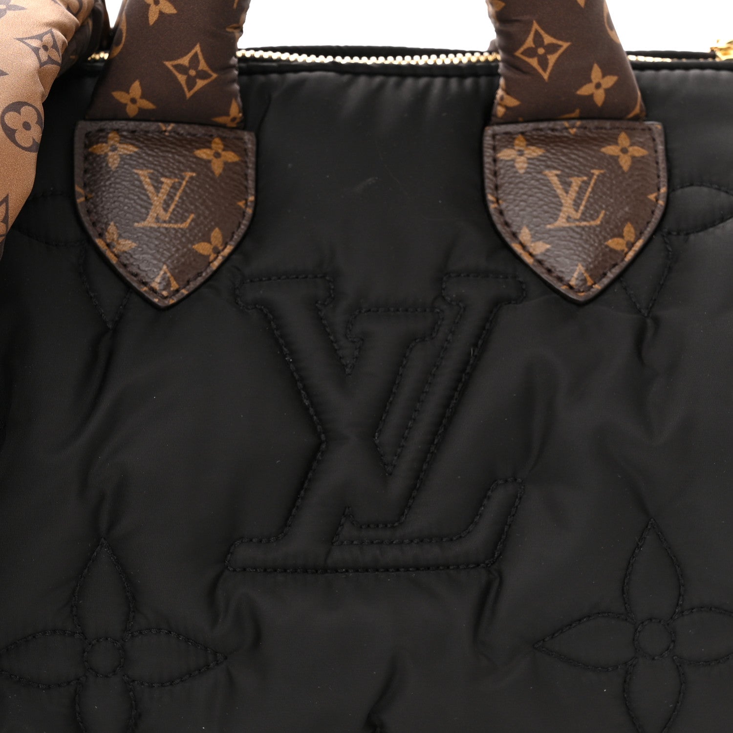 Louis Vuitton Econyl Mini Monogram Pillow Speedy Bandouliere 25 Black 7 of 9
