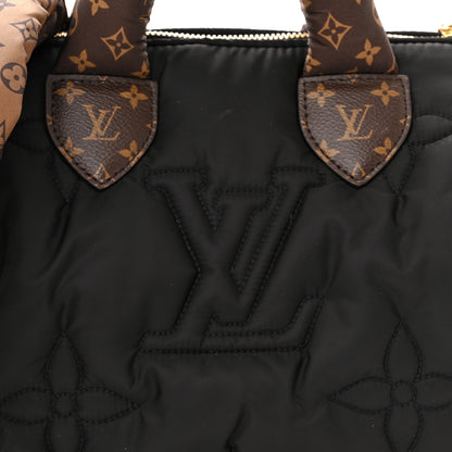 Louis Vuitton Econyl Mini Monogram Pillow Speedy Bandouliere 25 Black 7 of 9