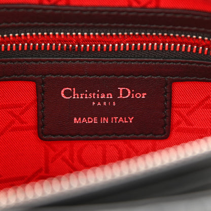 Christian Dior Lambskin Cannage Medium Lady Dior Black 6 of 12