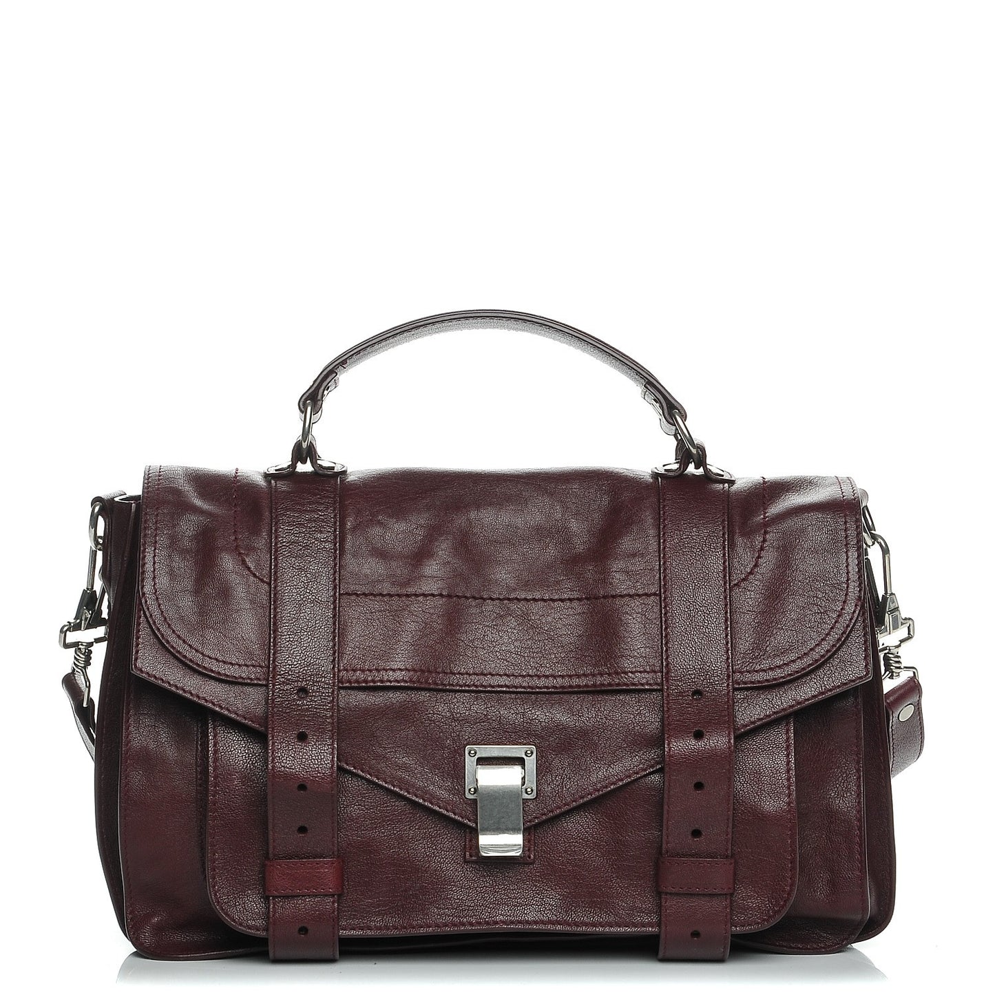 Lambskin Medium PS1 Satchel Oxblood