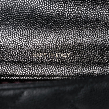Chanel Caviar Quilted Flap Phone Holder With Chain Black 8 of 12