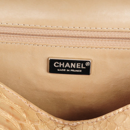 Chanel Python Medium Soho Flap Gold 7 of 9