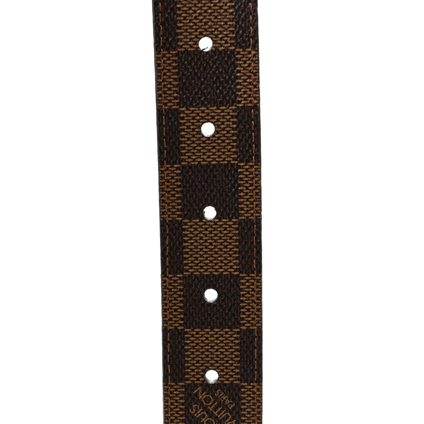 Damier Ebene LV Paris Buckle 85 34 Belt