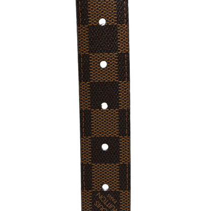 Louis Vuitton Damier Ebene LV Paris Buckle 85 34 Belt 5 of 5