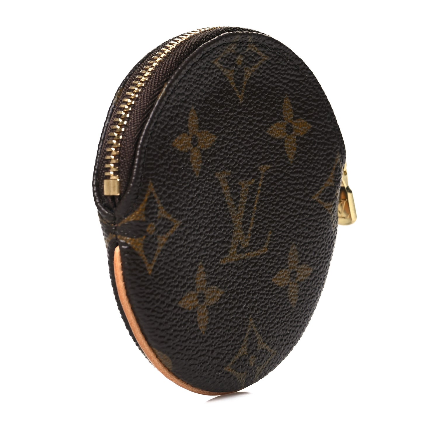 Monogram Round Coin Purse